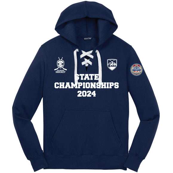 State Championships 2024 Lace Up Hoodie (ST271)
