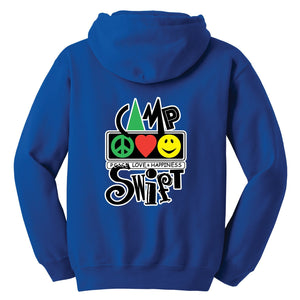 Camp Swift Royal Zip-Up Hoodie (18600)