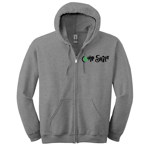 Camp Swift Sport Grey Zip-Up Hoodie (18600)