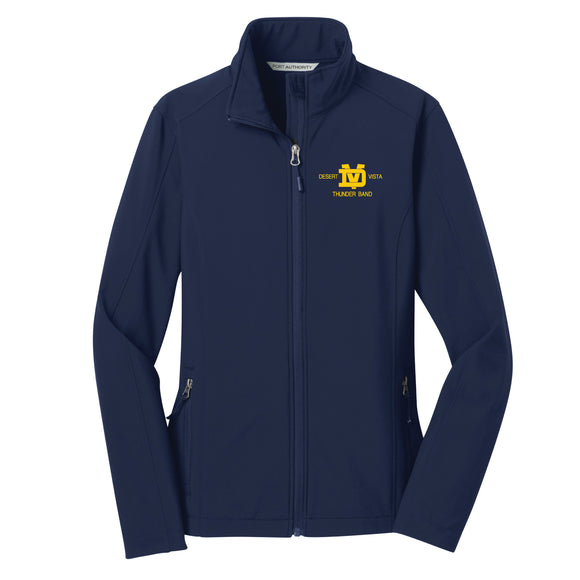 Desert Vista Thunder Band Womens Soft Shell Jacket (L317)