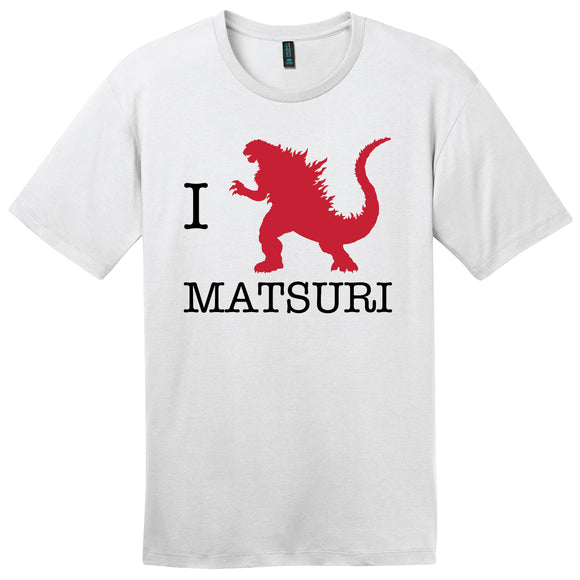 I Godzilla Matsuri Mens T-Shirt (DT104)