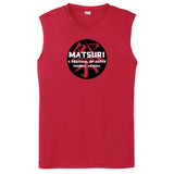 Matsuri Festival Taiko Drummer Mens Sleeveless Tee (ST352)