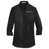 Ability360 Ladies 3/4 Sleeve Twill Shirt (L665)