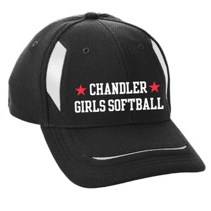 Adult Chandler Girls Softball Mesh Edge Cap