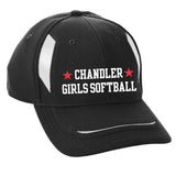 Adult Chandler Girls Softball Mesh Edge Cap