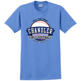 Adult Chandler Softball Fan T