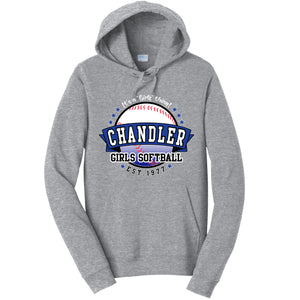 Adult Chandler Girls Softball Athletic Heather Pullover