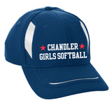 Adult Chandler Girls Softball Mesh Edge Cap