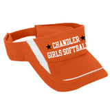 Adult Chandler Girls Softball Visors
