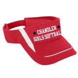 Youth Chandler Girls Softball Visors