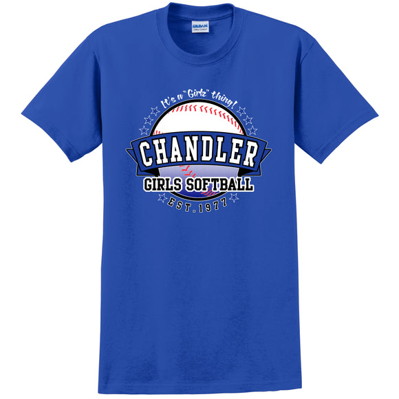 Youth Chandler Softball Fan T