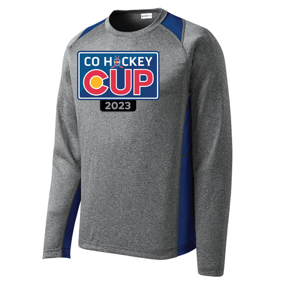 Colorado Cup - Adult Long Sleeve Colorblock Tee (ST361LS)
