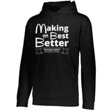 NRPA Oak Brook Making the Best Better - Wicking Fleece Hooded Sweatshirt (Augusta 5505) (No Year)