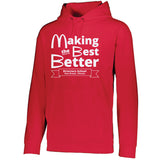 NRPA Oak Brook Making the Best Better - Wicking Fleece Hooded Sweatshirt (Augusta 5505) (No Year)