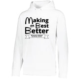 NRPA Oak Brook Making the Best Better - Wicking Fleece Hooded Sweatshirt (Augusta 5505) (No Year)