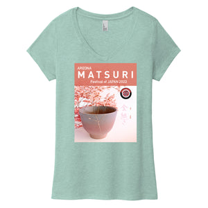 Matsuri 2022 Revisited <br>Women's V-Neck <br> (DM1350L)