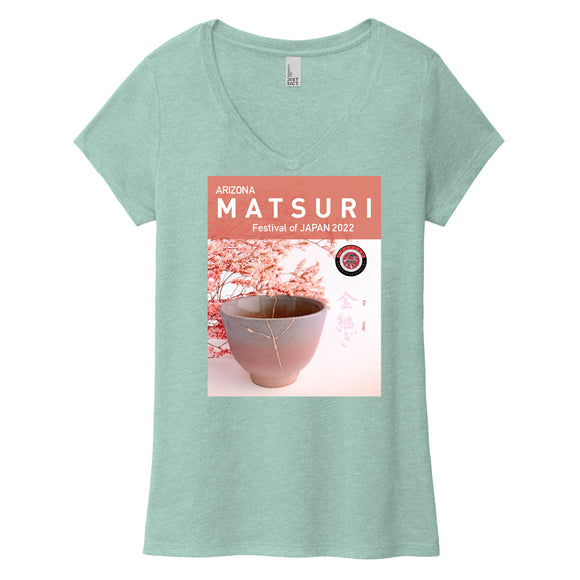Matsuri 2022 Revisited <br>Women's V-Neck <br> (DM1350L)