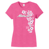 Matsuri Flowers <br>Women's Tee <br> (DM130L)