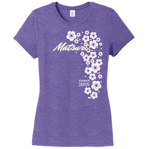 Matsuri Flowers <br>Women's Tee <br> (DM130L)