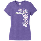 Matsuri Flowers <br>Women's Tee <br> (DM130L)