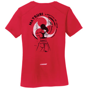 Matsuri Taiko Drummer <br>Womens Elevate Tee <br>(LST380)