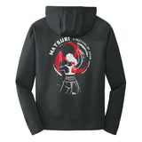 Matsuri Taiko Drummer <br>Unisex Pullover Hoodie with Womens Print<br>(PC590H)