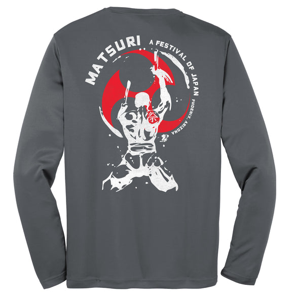 Matsuri Taiko Drummer <br>Mens Long Sleeve <br>(ST350LS)