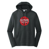 Matsuri Taiko Drummer <br>Unisex Pullover Hoodie with Womens Print<br>(PC590H)