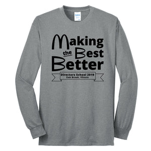 NRPA Oak Brook Making the Best Better - Long Sleeve Core Blend Tee (PC55LS) (2019)