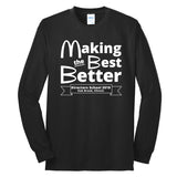 NRPA Oak Brook Making the Best Better - Long Sleeve Core Blend Tee (PC55LS) (2019)