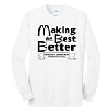 NRPA Oak Brook Making the Best Better - Long Sleeve Core Blend Tee (PC55LS) (2019)