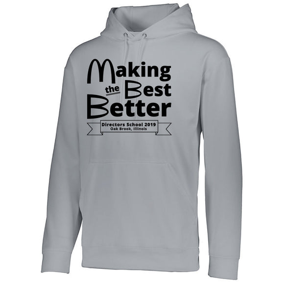 NRPA Oak Brook Making the Best Better - Wicking Fleece Hooded Sweatshirt (Augusta 5505) (2019)