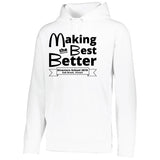 NRPA Oak Brook Making the Best Better - Wicking Fleece Hooded Sweatshirt (Augusta 5505) (2019)