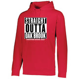 NRPA Straight Outta Oak Brook - Wicking Fleece Hooded Sweatshirt (Augusta 5505) (2019)