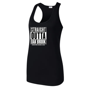 NRPA Straight Outta Oak Brook - Ladies Racerback Tank (LST356) (2019)
