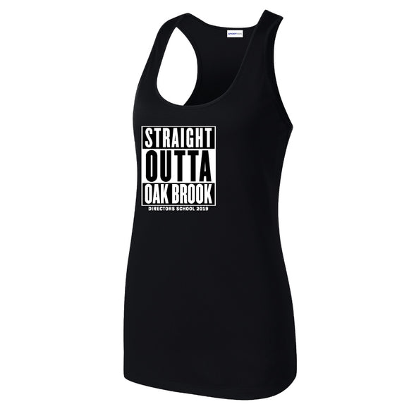 NRPA Straight Outta Oak Brook - Ladies Racerback Tank (LST356) (2019)
