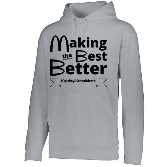 NRPA Oglebay Making the Best Better - Wicking Fleece Hooded Sweatshirt (Augusta 5505)