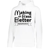 NRPA Oglebay Making the Best Better - Wicking Fleece Hooded Sweatshirt (Augusta 5505)