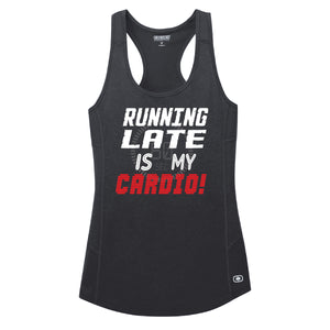 Runteez - Running Late Is My Cardio Womens Tank (Phoenix 10K)