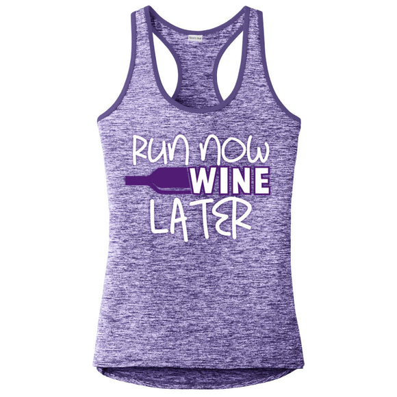 Runteez - Run Now Wine Later Womens Tank Top (Phoenix 10K)