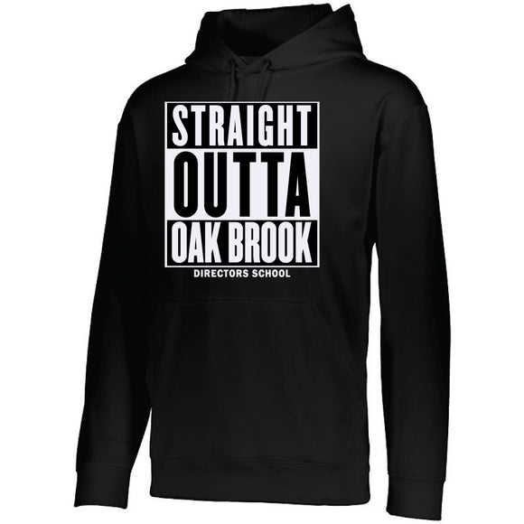 NRPA Straight Outta Oak Brook - Wicking Fleece Hooded Sweatshirt (Augusta 5505) (No Year)