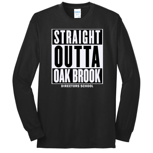 NRPA Straight Outta Oak Brook - Long Sleeve Core Blend Tee (PC55LS) (No Year)